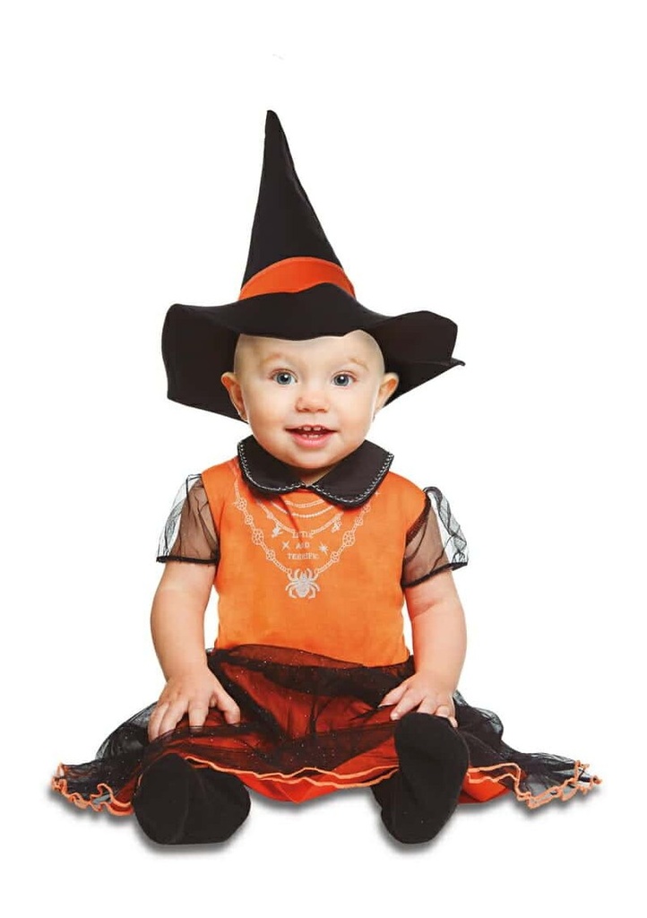 Little Orange Witch - Age 0 to 6 Months