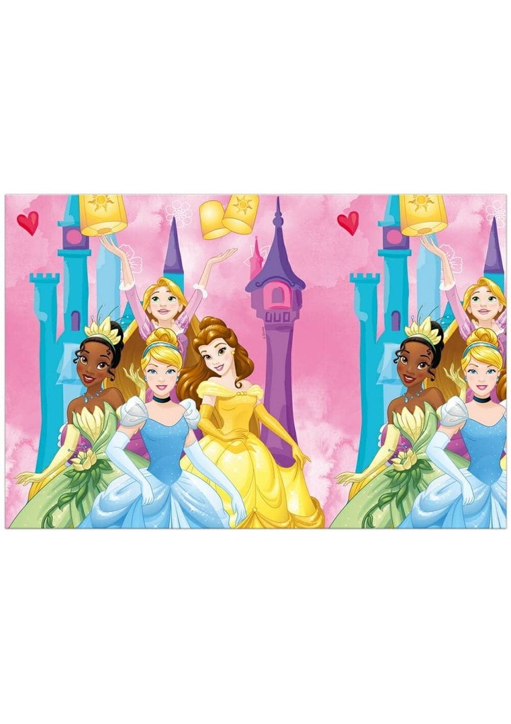 Princess Live Your Story Plastic Tablecover 120x180cm - 1pk