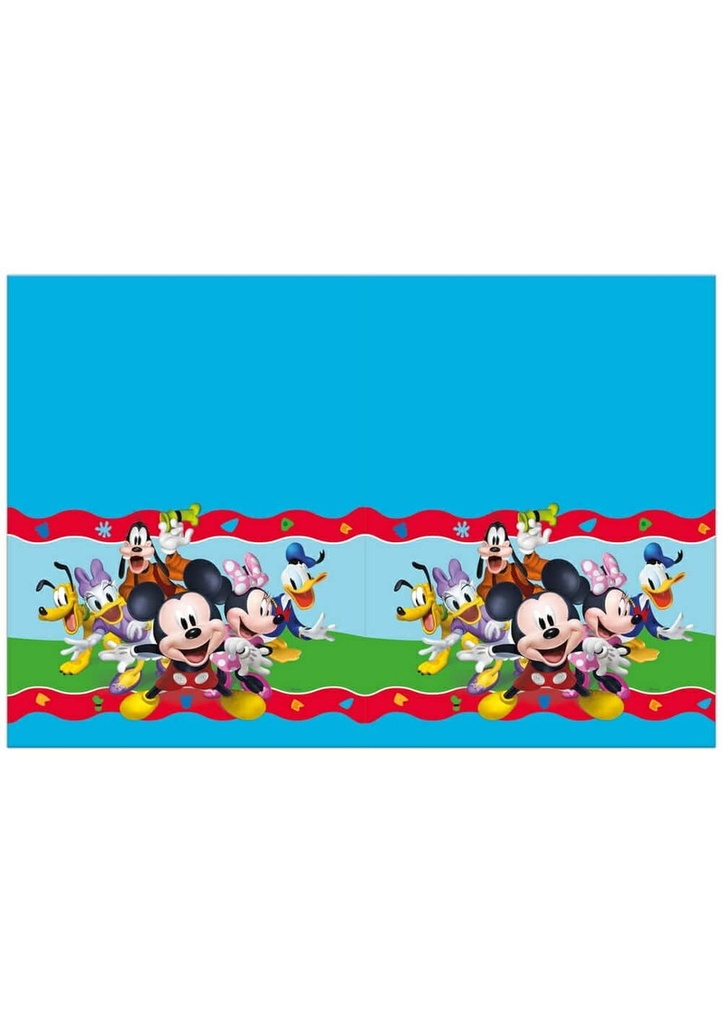 Mickey Rock The House Plastic Tablecover 120x180cm - 1pk