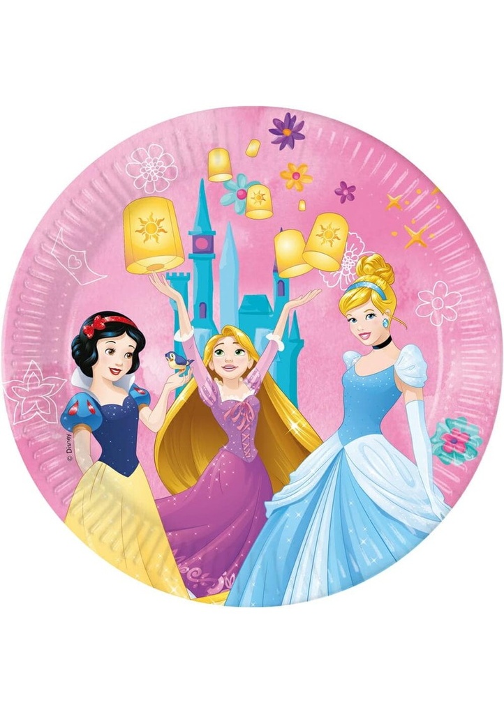 Princess Live Your Story FSC Paper Plates 23cm - 8pk