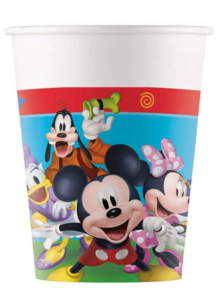 Mickey Rock The House FSC Paper Cups 200ml - 8pk