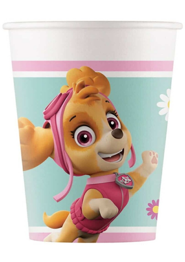 Paw Patrol Skye And Everest FSC Paper Cups 200ml - 8pk