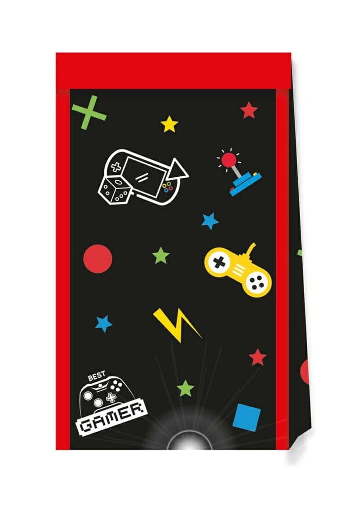 [93777] Gaming Party FSC Paper Party Bags - 4pk