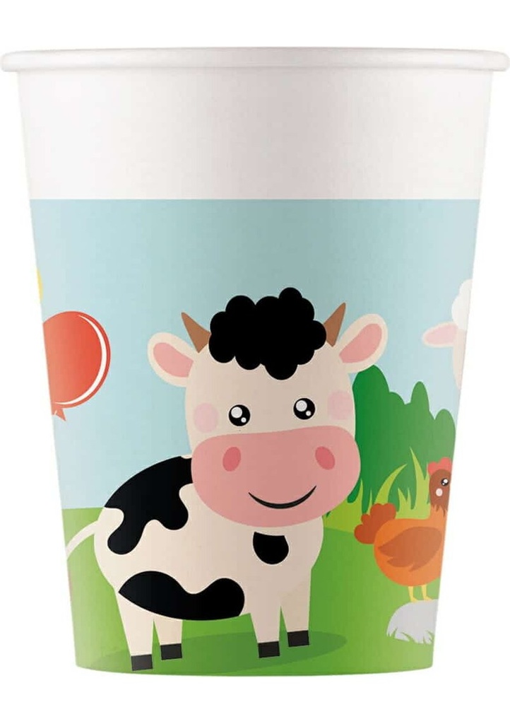 Farm FSC Paper Cups 200ml - 8pk