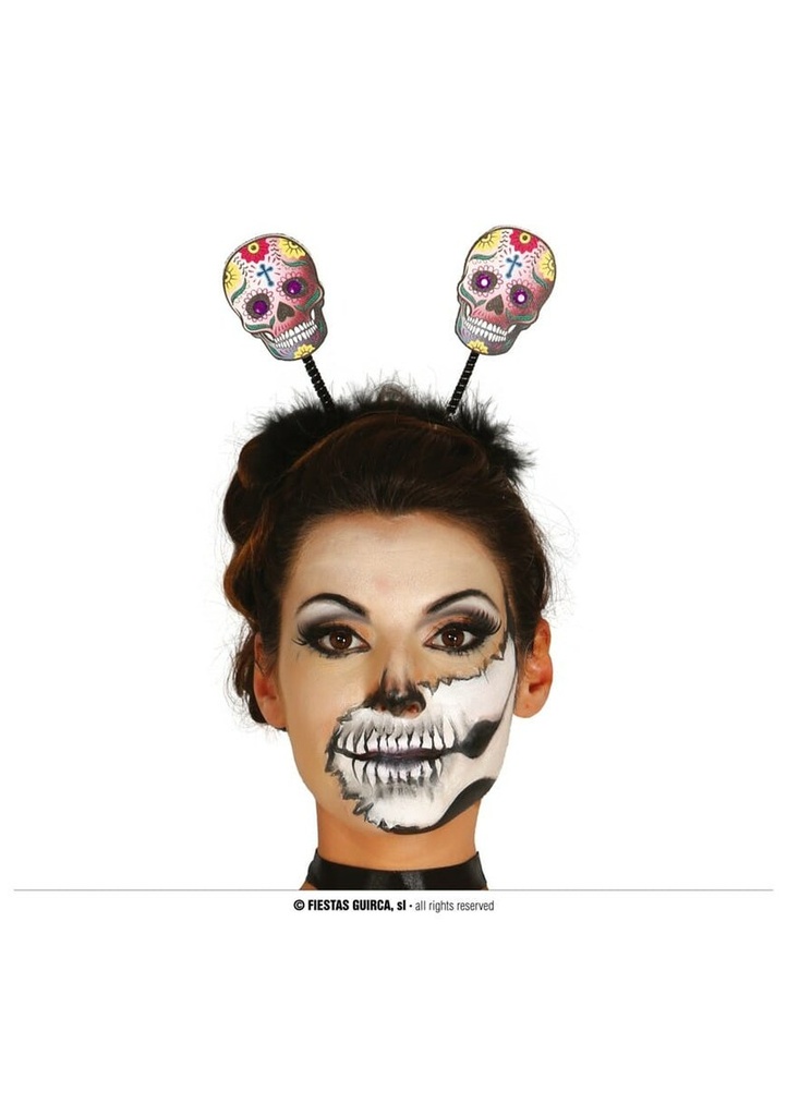 Skull Day of the Death Headband