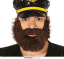 Brown Bush Beard - Adult One Size
