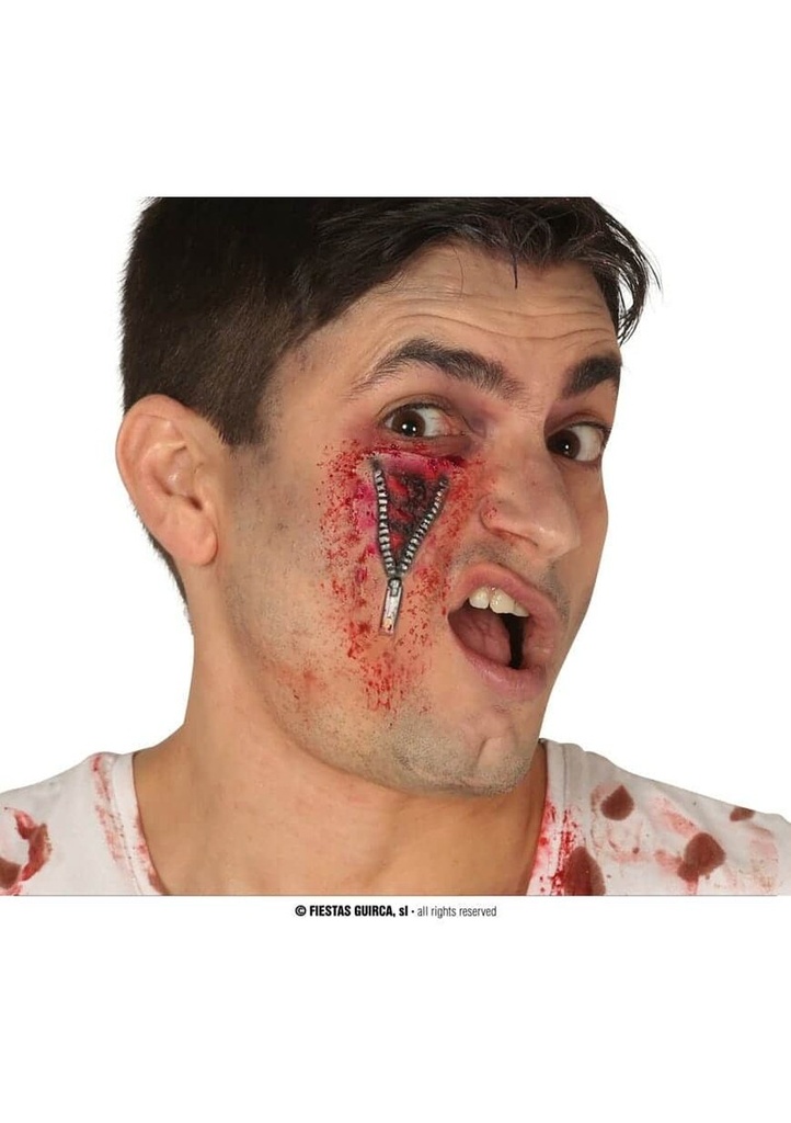 Eye Zipper Scar With Latex Adhesive Tape