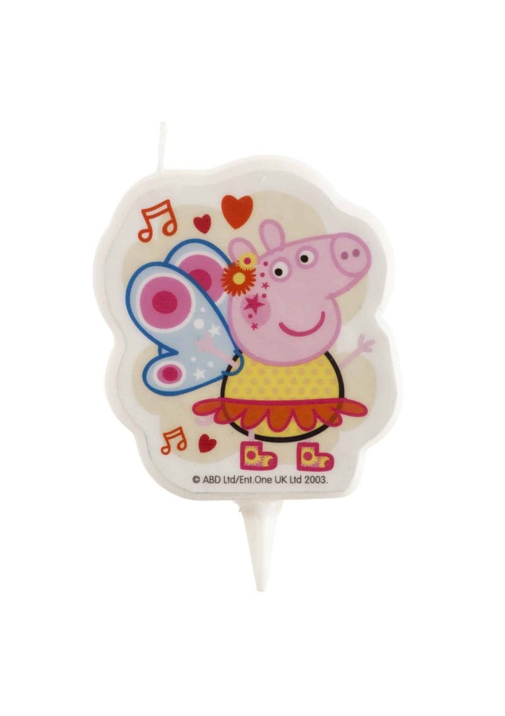 Peppa Pig 2D Birthday Candle - 7.5cm