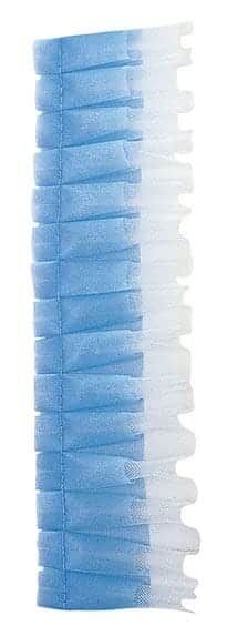 [319047] Cake Ribbon Blue & White (H 5.5cm) - Price Per Meter