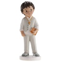 Communion Boy Cake Topper Bruno - 16cm
