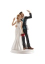 Wedding Couple Selfie Cake Topper - 20cm
