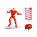 Avengers Iron Man Cake Topper Decorating Kit (225265)