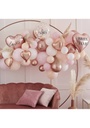 Pink, White, Peach and Rose Gold Hen Party Balloon Arch Kit