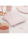 Rose Gold Foiled Hen Party Napkins