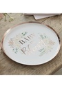 Rose Gold Baby In Bloom Baby Shower Plates
