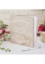 Wooden Wedding Guest Book