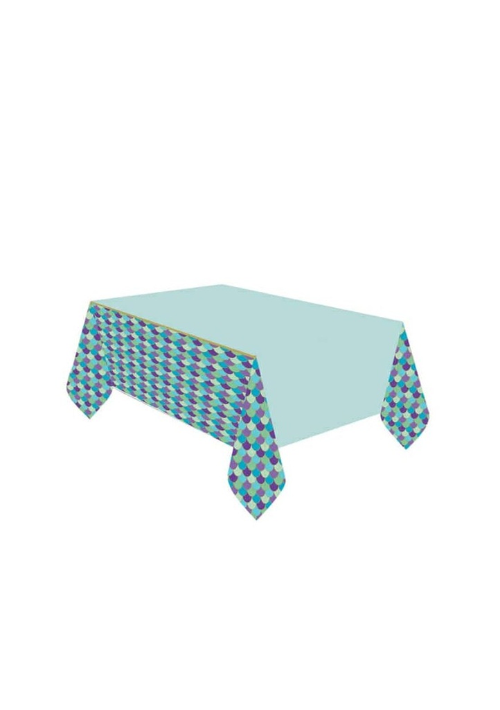 Mermaid Wishes Paper Tablecover - 120 x 180cm
