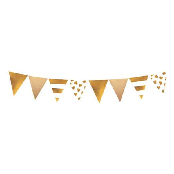 [9913257] Classy Paper Pennant Banner - 400cm