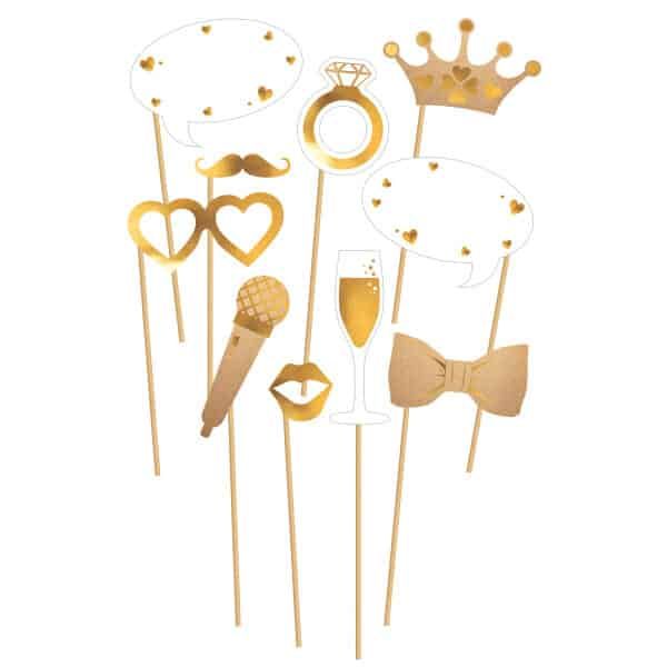 Classy Photo Booth Kit - 10pk