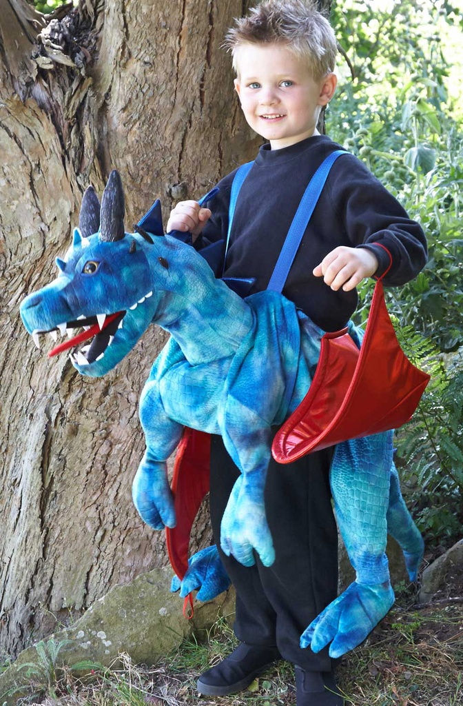 Ride On Dragon Costume - Age 3 to 8 Years
