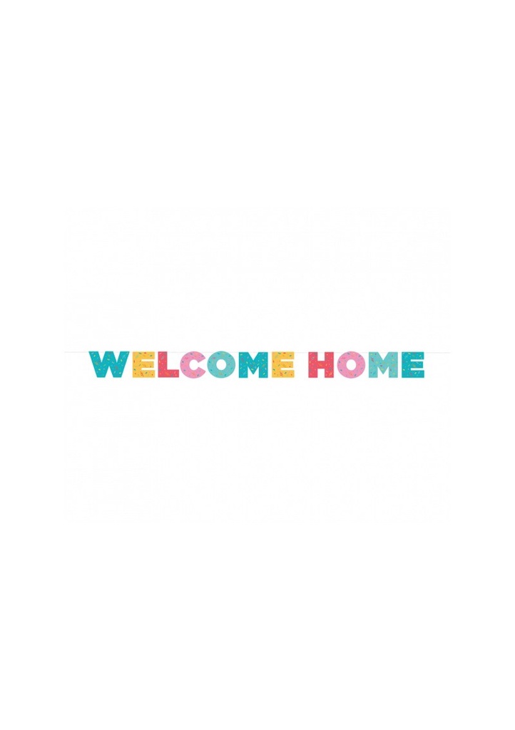 Paper Garland Welcome Home - 250cm
