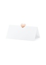 Place Cards - Heart, Rose Gold, 10x5cm (1 pkt / 10 pc.)