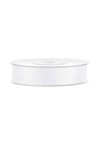Grosgrain Ribbon, White, 15mm (Sold Per Metre)