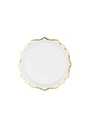 Plates, White, 18.5 cm (1 pkt / 6 pc.)