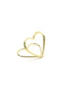 Place Card Holders Hearts, Gold, 2.5 cm (1 pkt / 10 pc.)