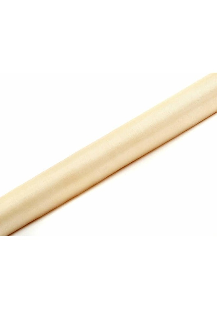 [ORP-079] Table Runner - Organza Plain, Cream, 0.36 x 9M