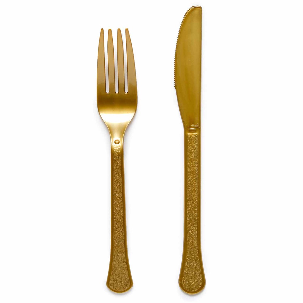 [1-31325] Cutlery Plastic Creme Brulee 24 Pieces