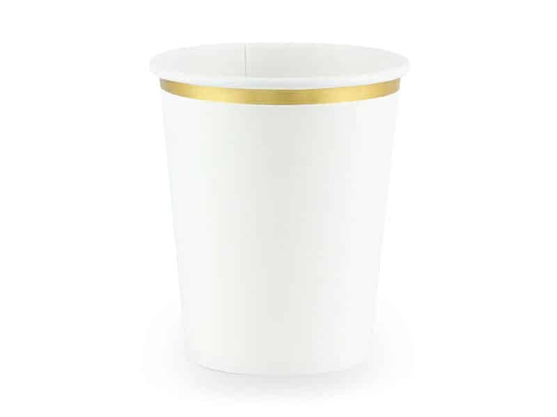 Cups, White, 260 ml (1 pkt / 6 pc.)