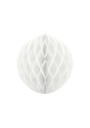Honeycomb Ball, White, 20cm