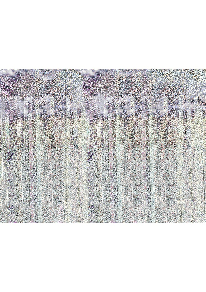 [CRT-016H] Party Backdrop Curtain Holographic, 90 x 250cm