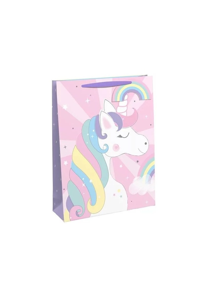 [26898-2] Magical Unicorn Paper Gift Bag - 26cm x 33cm
