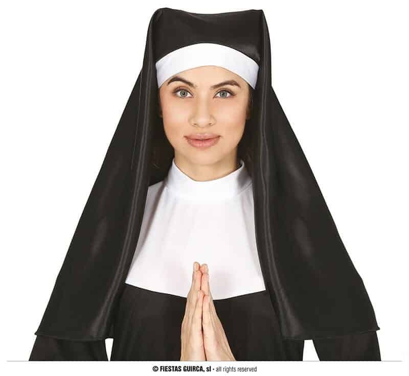 Cofia Nun Headpiece (13332) - Adult One Size