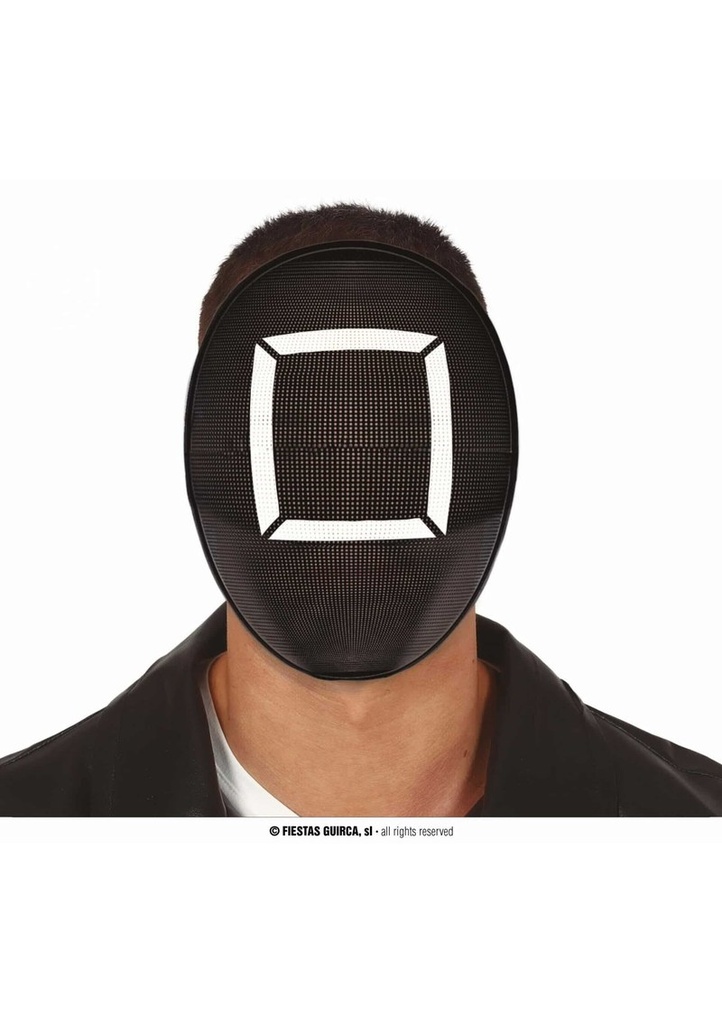 Squid Game PVC Square Mask - Adult One Size