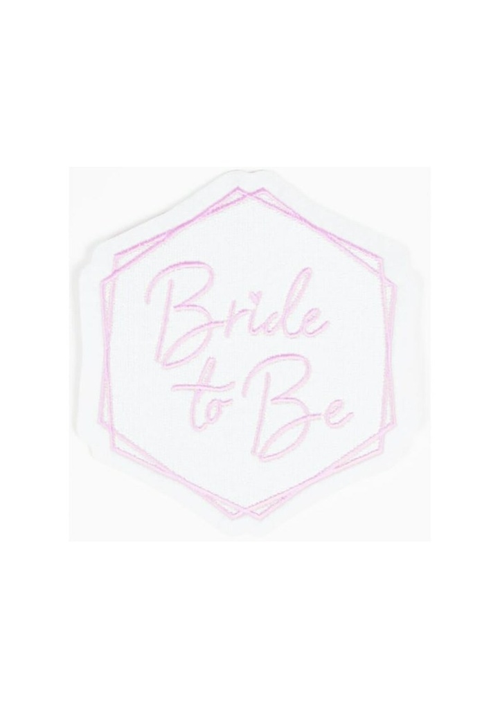 Iron on Patch Bride To Be - 9.8cm x 9.1cm