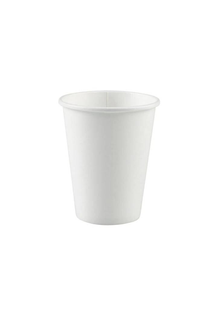 Frosty White Paper Cups 250ml - 8pk