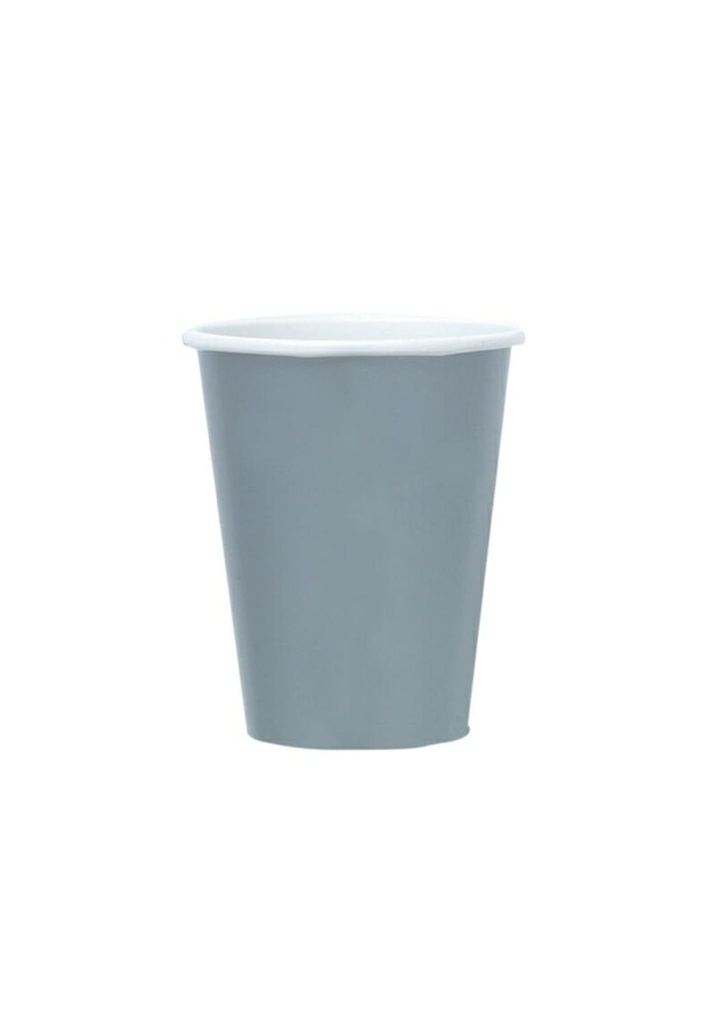 Silver Paper Cups 250ml - 8pk