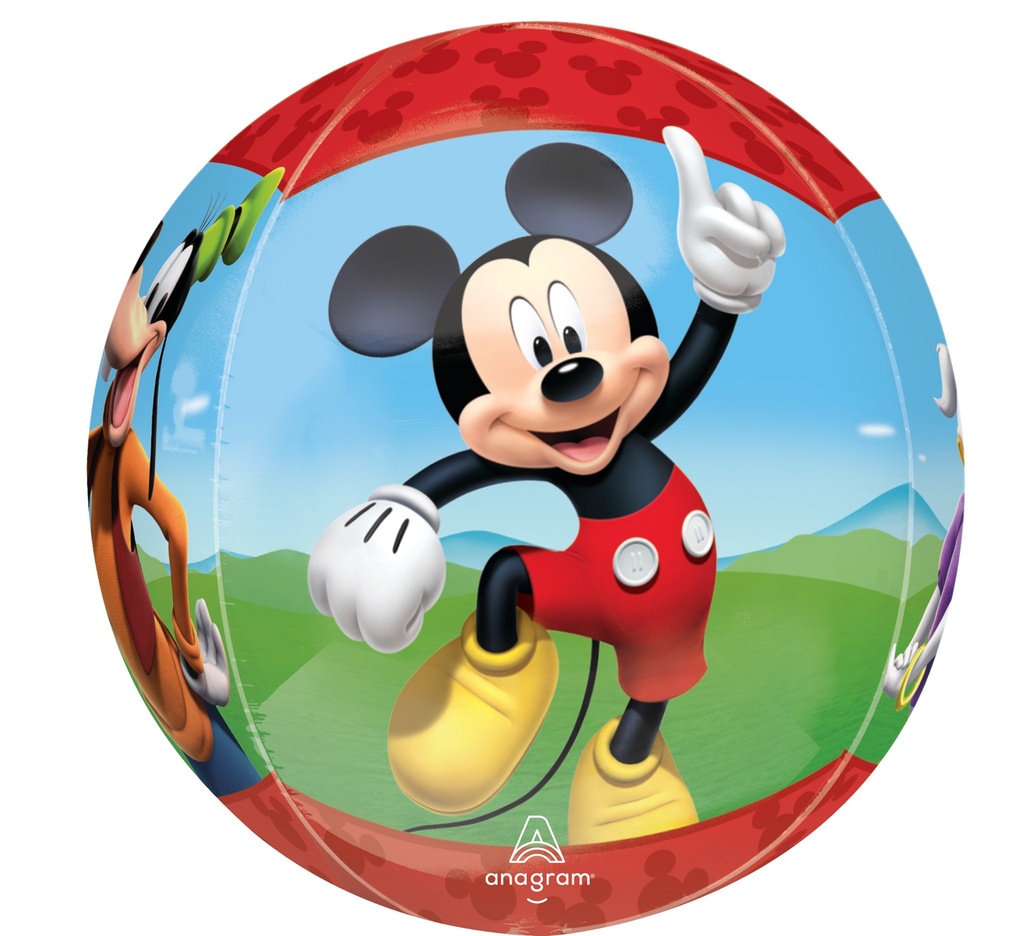 Orbz Mickey Clubhouse Foil Balloon - 38cm x 40cm