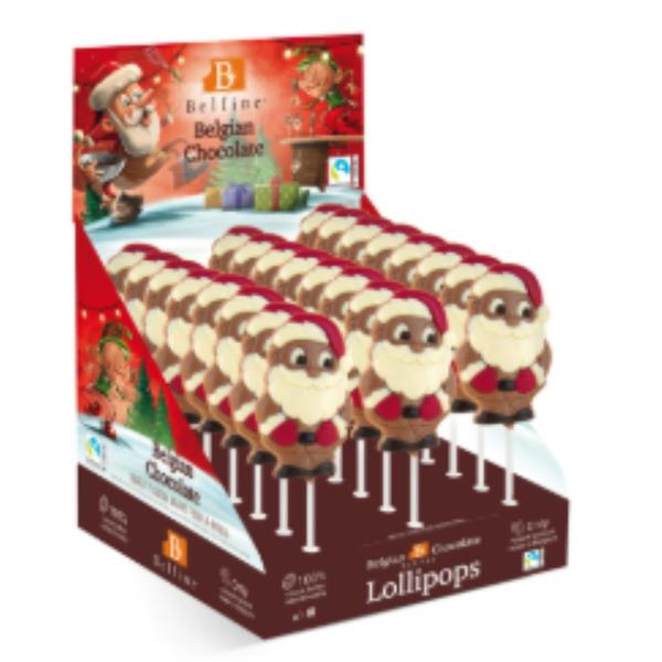 Santa Claus Belgian Chocolate Lollipop - 25g
