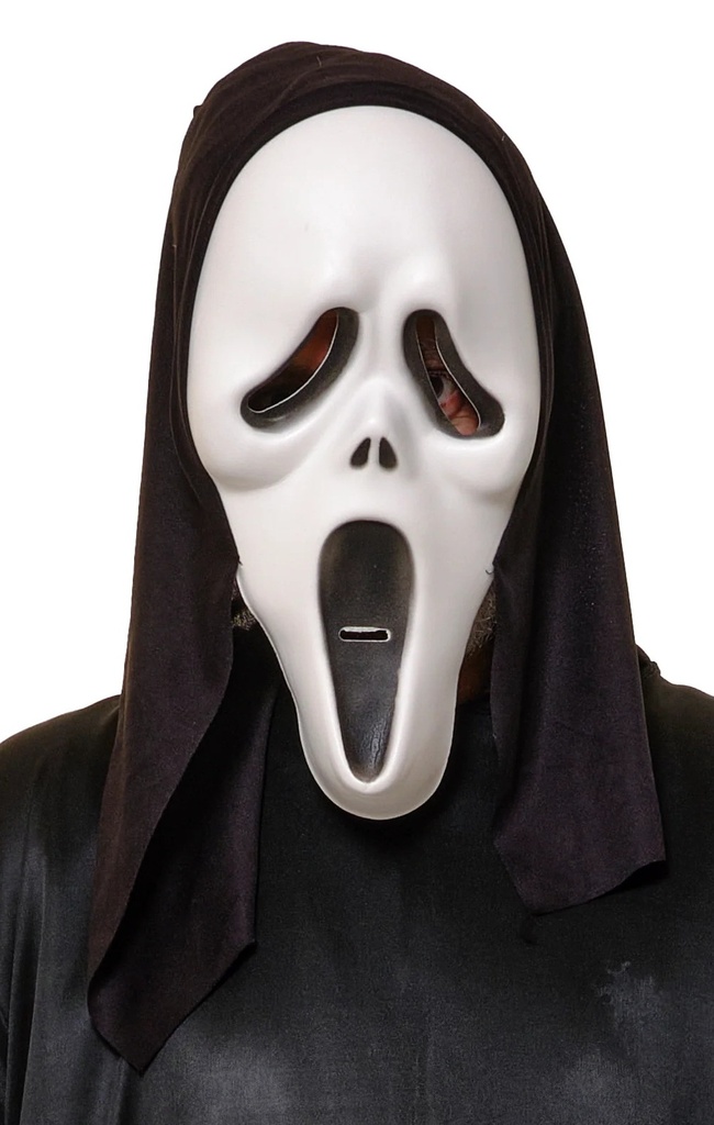 Ghost Scream Mask - One Size