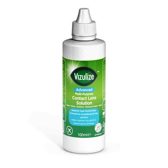 Contact Lens Solution - Vizulize Advanced (100ml)