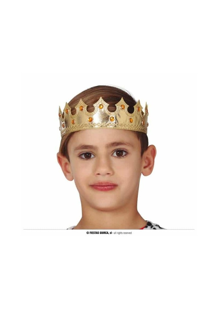 King Gold Crown - Child One Size