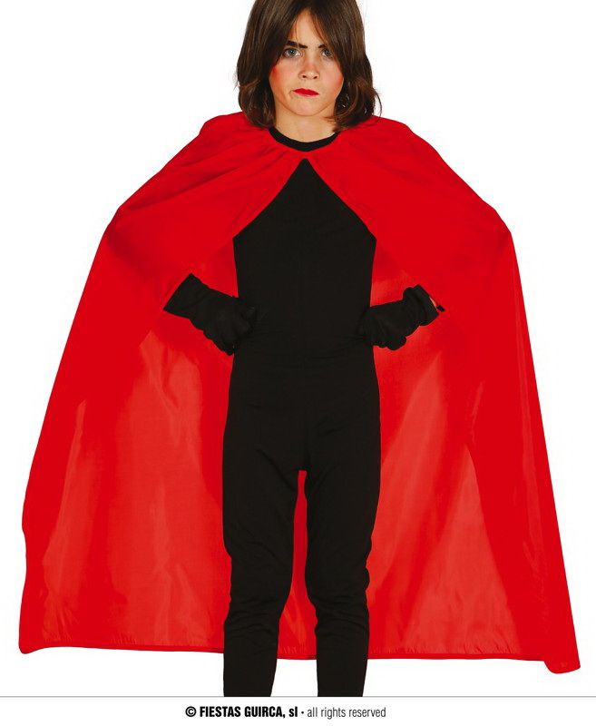 [18291] Child Red Cape - 100cm