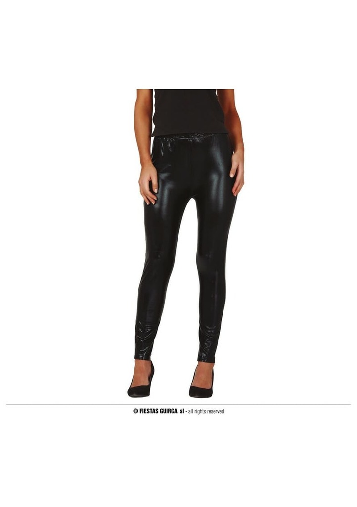 Metallic Leggings Black – Adult One Size