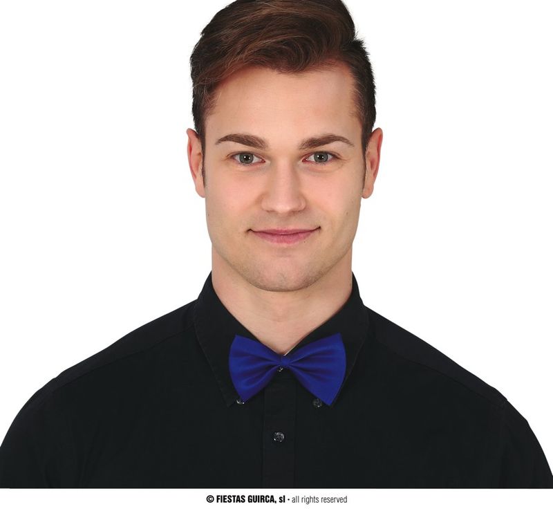 Blue Bow Tie 11cm