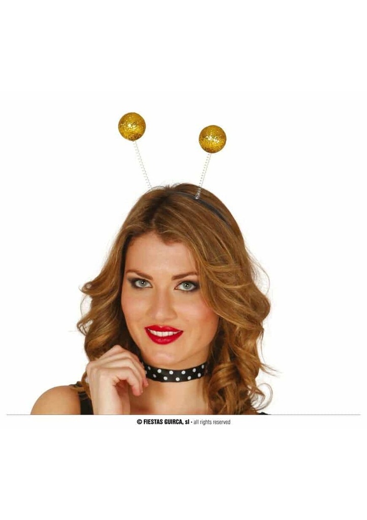 Gold Disco / Antenna Headband