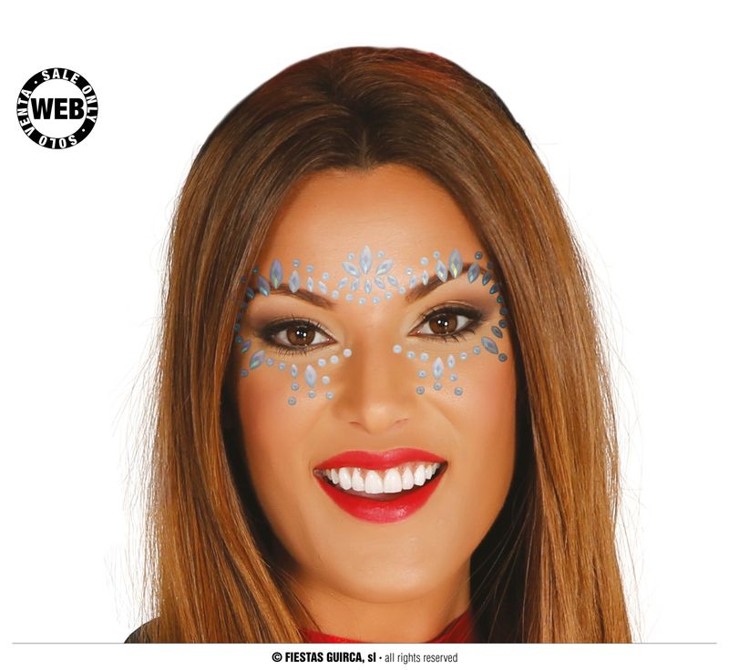 [15825] Adhesive Face Jewelry Set